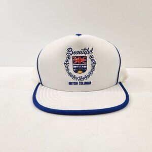 Beautiful British Columbia Vintage BC Hat Dogwood & Shield Logo